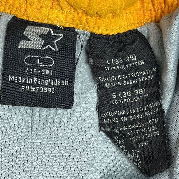 Starter Pants Mens Large 36-38 L Windbreaker Track Vintage Active Zip He… - Picture 11 of 13